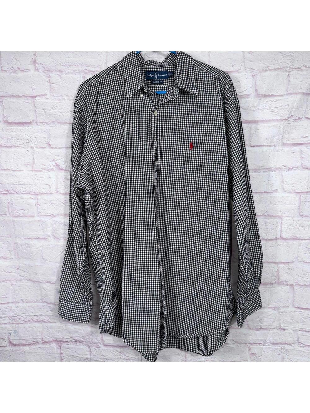 Ralph Lauren XL Classic Fit Gingham Check Shirt